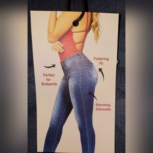 YMI JEANS SZ.20 JUNIORS, BLUE,